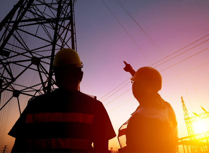 Our electrician team